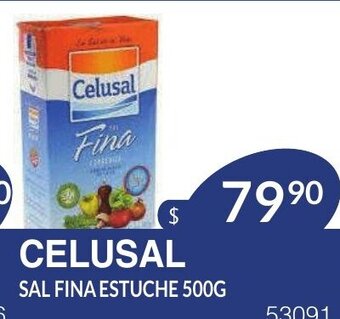 Masivos Celusal Sal Fina Estuche 500 g oferta