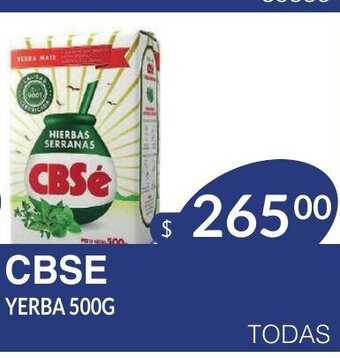 Masivos CBSE Yerba 500 G oferta