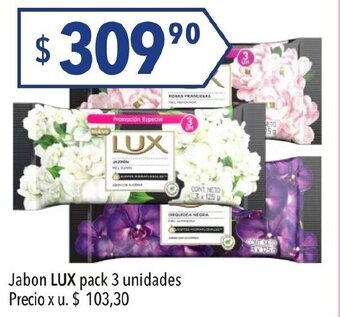 Hergo Jabon Lux Pack 3 Unidades oferta