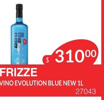 Masivos Frizze Vino Evolution Blue New 1l oferta