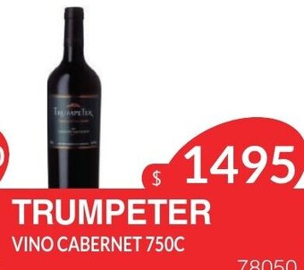 Masivos Trumpeter Vino Cabernet 750c oferta