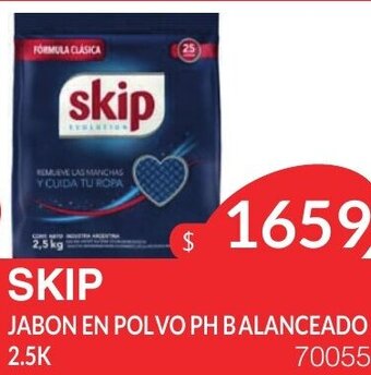Masivos Skip Jabon en Polvo PH Balanceado 2.5K oferta