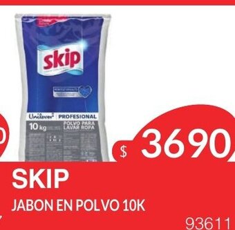 Masivos Skip Jabon en Polvo 10K oferta