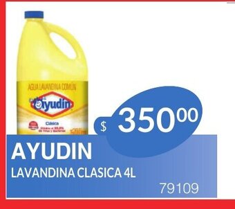 Masivos Ayudin Lavandina Clasica 4L oferta