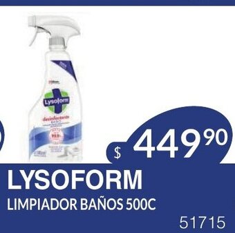 Masivos Lysoform Limpiador Baños 500c oferta