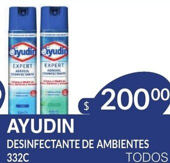 Masivos Ayudin Desinfectante de Ambientes 332c oferta