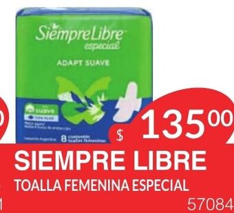 Masivos Siempre Libre Toalla Femenina Especial oferta