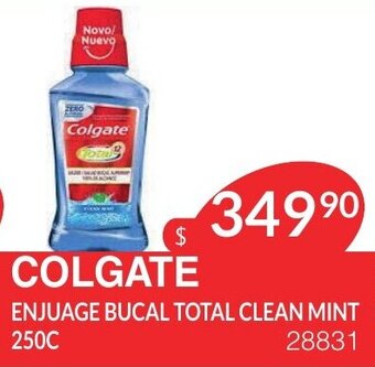 Masivos Colgate Enjuage Bucal Total Clean Mint 250c oferta