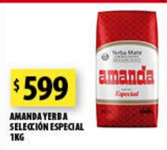 Punto Mayorista Amanda Yerba Selección Especial 1kg oferta
