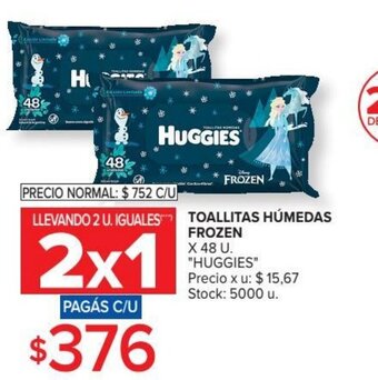 Carrefour Market Toallitas Húmedas Frozen oferta