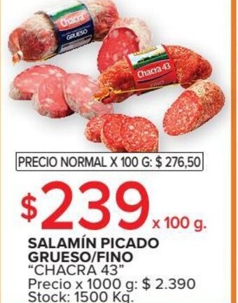 Salamín Picado Grueso/Fino