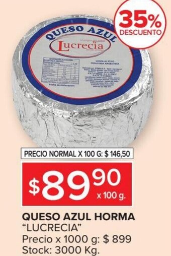 Carrefour Market Queso Azul Horma oferta
