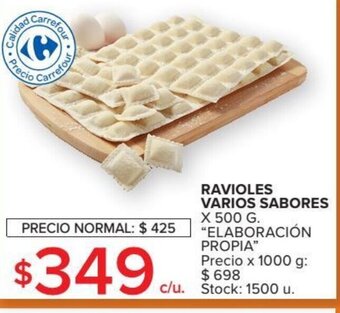 Carrefour Market Ravioles Varios Sabores oferta