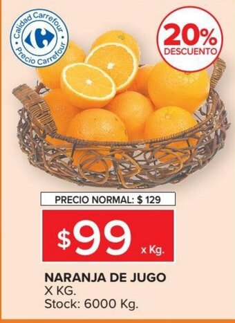 Carrefour Market Naranja de Jugo oferta