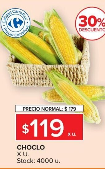 Carrefour Market Choclo oferta