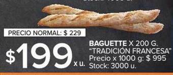 Carrefour Baguette tradición francesa oferta