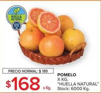 Carrefour Pomelo x kg huella natural oferta
