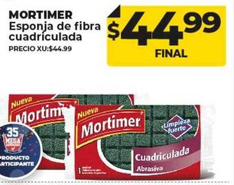 Supermayorista Vital Mortimer esponja de fibra cuadriculada oferta