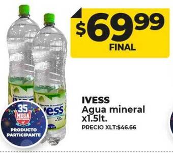 Supermayorista Vital Ivess agua mineral oferta