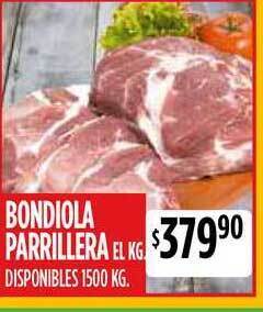 Supermercados Vea Bondiola Parrillera oferta