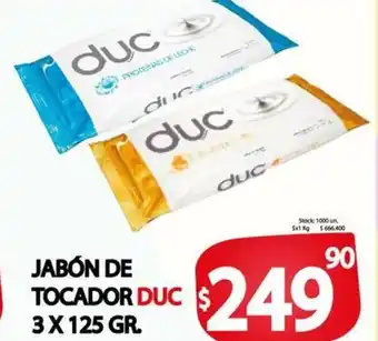 Supermercados Mariano Max Jabón de Tocador Dux 3 x 125gr oferta