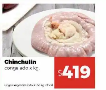 Disco Chinchulín congelado oferta