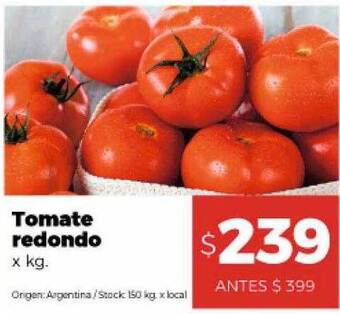 Disco Tomate redondo oferta