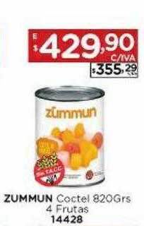 Hipermay Zummun coctel 4 frutas oferta