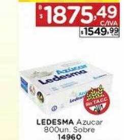 Hipermay Ledesma azucar sobre oferta