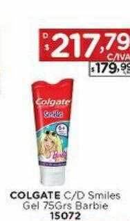 Hipermay Colgate c d smiles gel barbie oferta