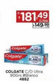 Hipermay Colgate c d ultra #blanco oferta