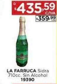 Hipermay La farruca sidra sin alcohol oferta