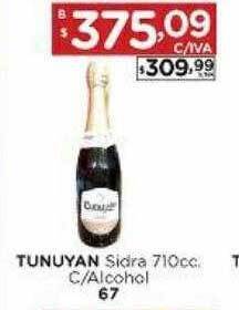 Hipermay Tunuyan sidra c alcohol oferta