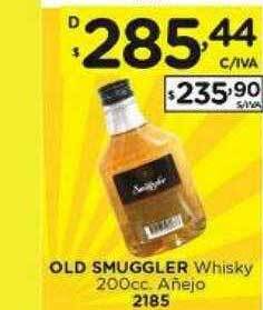 Hipermay Old smuggler whisky añejo oferta