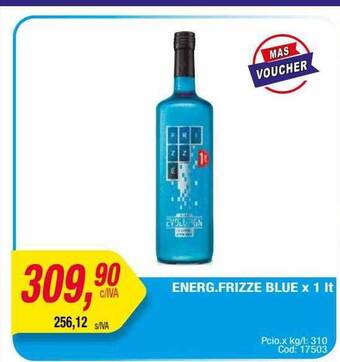 Maxiconsumo Energ.frizze blue x 1 lt oferta