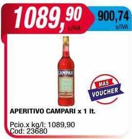 Maxiconsumo Aperitivo campari oferta