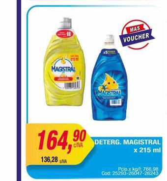 Maxiconsumo Deterg. magistral oferta