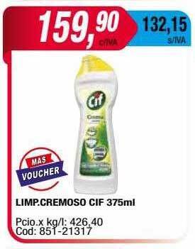 Maxiconsumo Limp.cremoso cif oferta
