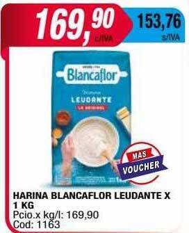 Maxiconsumo Harina blancaflor leudante oferta