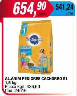 Maxiconsumo Al.anim pedigree cachorro e1 oferta