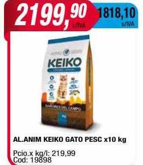 Maxiconsumo Al.anim keiko gato pesc oferta
