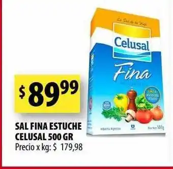 Punto Mayorista Sal fina estuche celusal oferta