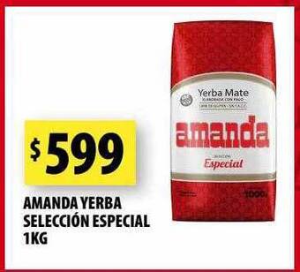 Punto Mayorista Amanda yerba selección especial oferta