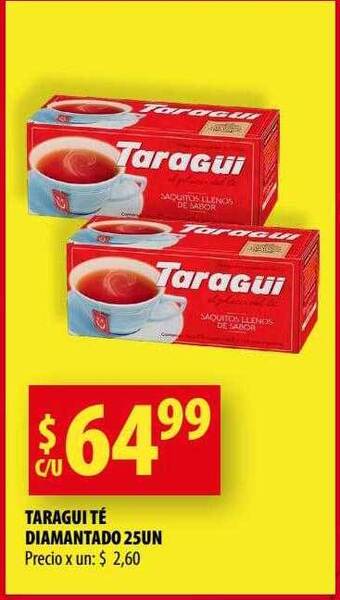 Punto Mayorista Taragui té diamantado oferta