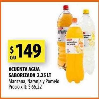 Punto Mayorista Acuenta agua saborizada oferta