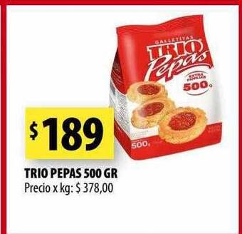 Punto Mayorista Trio pepas oferta