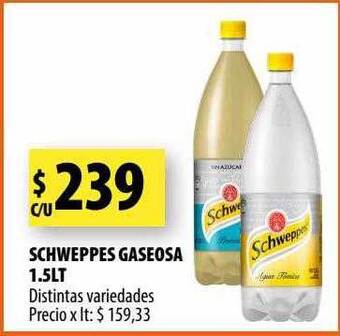 Punto Mayorista Schweppes gaseosa oferta