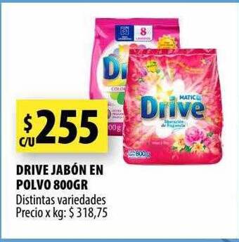 Punto Mayorista Drive jabón en polvo oferta