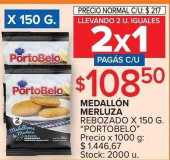 Carrefour Market Medallón merluza rebozado portobelo oferta