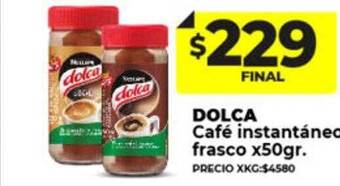 Supermayorista Vital Dolca café instantáneo frasco oferta